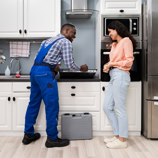 what kind of warranty do you offer on your cooktop repair services in Polk County Arkansas